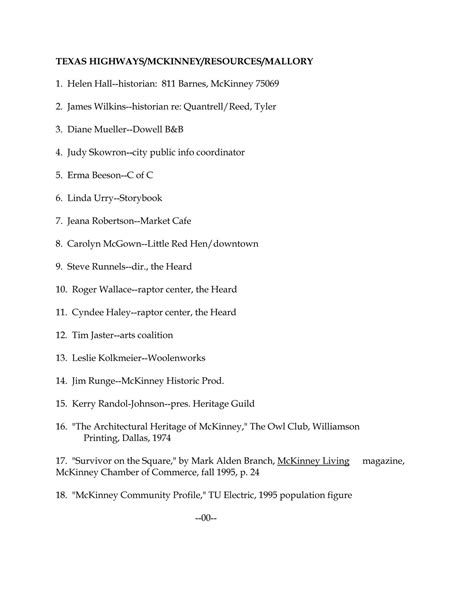 [McKinney resources] - UNT Digital Library