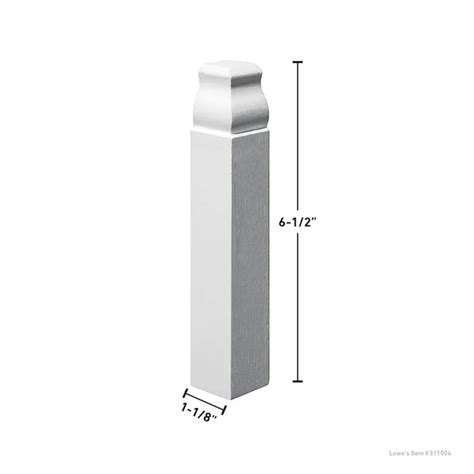 Ornamental Mouldings 6-1/2-in x 1-1/8-in Interior Primed Colonial 1895 ...