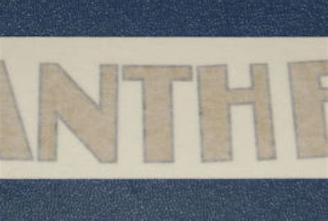 Panther Tank Sticker blocks 1930's | BRITISH Only Austria ...
