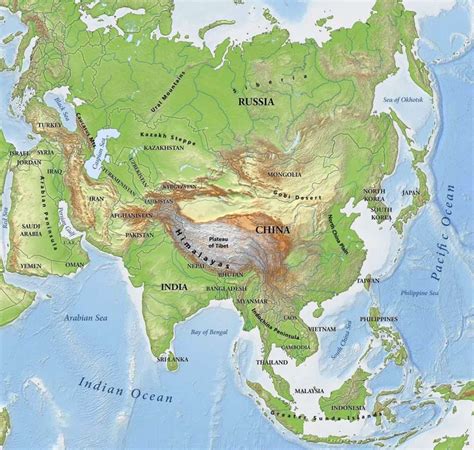Mapa De Asia 的图像结果