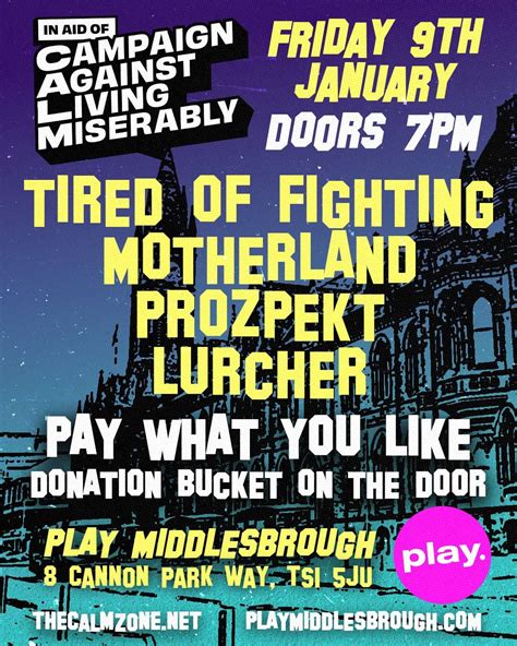 Tired of Fighting, Prozpekt & Lurcher live at Play, Middlesbrough in ...