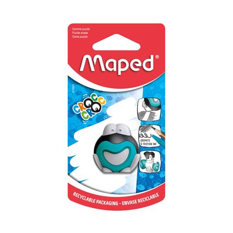 Maped Croc Croc Eraser Frog - SCOOBOO - MAPED