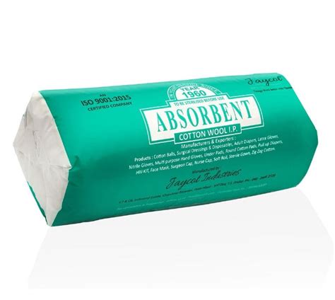 Absorbent Cotton Wool I.P. 500g Jaycot ji – LacerdaCare.com