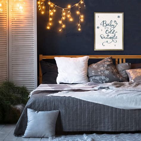 Poster Baby it's cold outside | wall-art.com