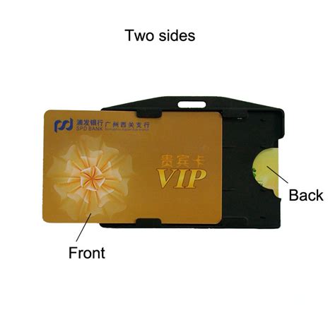 PP塑料ID识别证件卡套正反两面插卡横竖双向两用证卡外壳现货批发-阿里巴巴