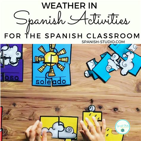 Weather in Spanish Activities for the Spanish Classroom