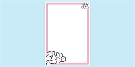 Marshmallows Page Border | Page Borders (teacher made)