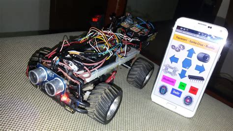 CARRO ROBOT A CONTROL REMOTO (Android / Bluetooth  