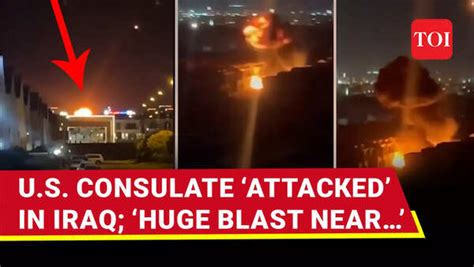 Narrow Escape For U.S. Troops As Drone Fired Towards Iraqi Base In ...