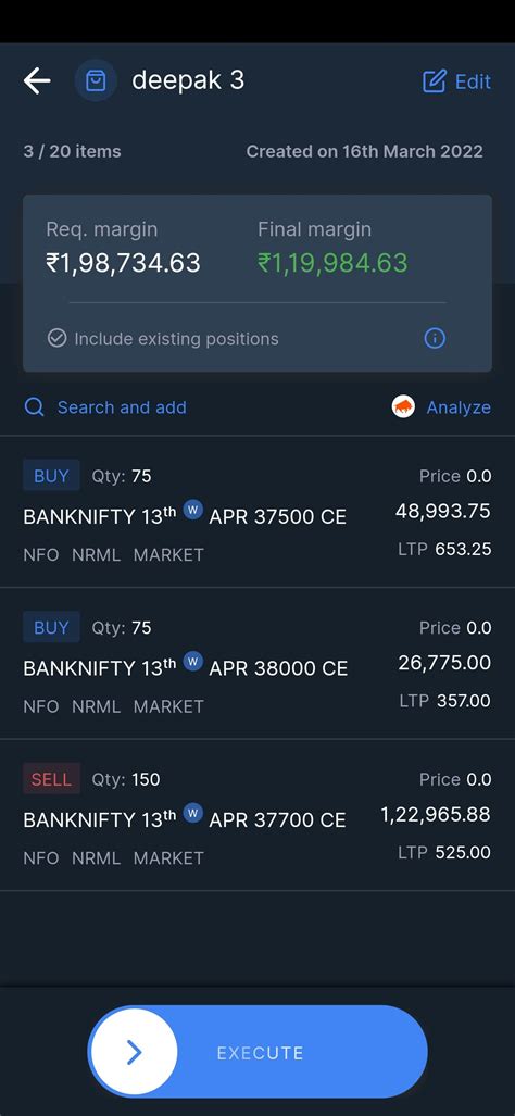 Introducing: Basket Orders on Dhan Charts, with real-time Margins ...