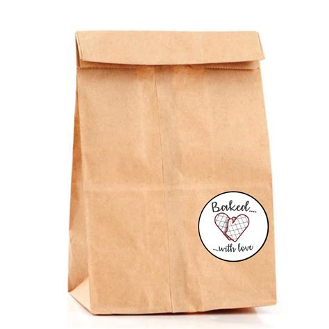 Homemade Stickers Packing Labels Thank You Stickers Chocolate Box Wate ...