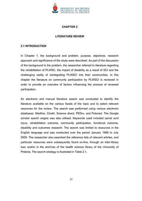 Literature Review - Template Spark...: Premium Template - Template Spark