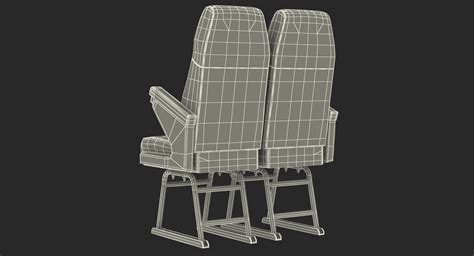 Vintage Bus Passenger Seats 3D | 3D Molier International