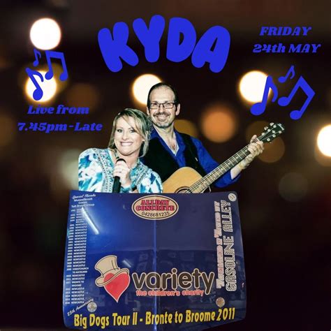 LIVE MUSIC FROM KYDA , 12-14 Market street, Muswellbrook, NSW ...
