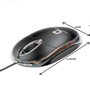 Quantron Enhancing Wired Mouse Wired Ambidextrous Optical Mouse ...