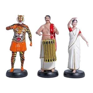 Buy MemoryTrain Onam Festival Figurines | Kerala Cultural Miniature Set ...