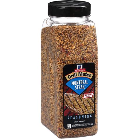 McCormick Grill Mates Montreal Steak Seasoning, 29 oz - Walmart.com ...