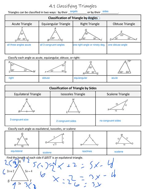 Image result for Classifying Triangles