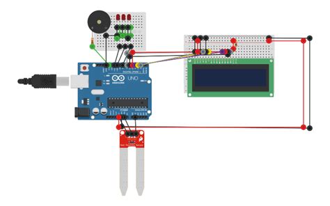 Image result for Soil Moisture Sensor Using Arduino Tinker CAD
