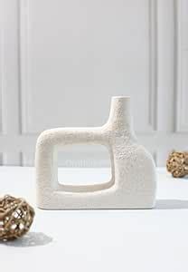 Buy Craftribal Modern Minimalist Egyptian Designed Rectangle White ...