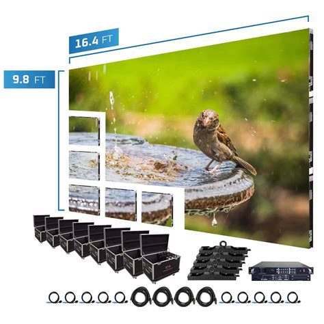 LED Screen Panels 16.4′ x 9.8′ P2.97mm Indoor Turn-key - Led Video ...