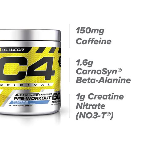 How Much Caffeine Does C4 Pre Workout Have | EOUA Blog