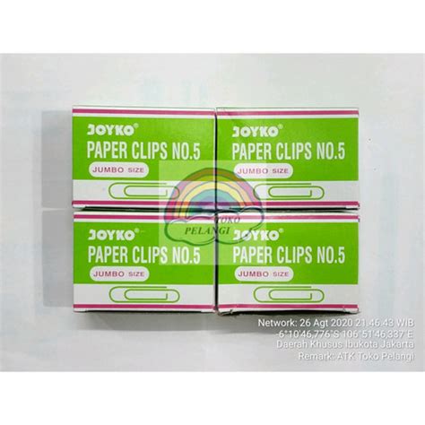 Jual Paper Clips Jumbo - Jakarta Pusat - ATK Toko Pelangi | Tokopedia