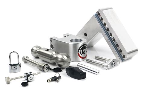 Weigh Safe® LTB6-3-SET - Class 5 180 Hitch Adjustable 6" Drop Aluminum ...