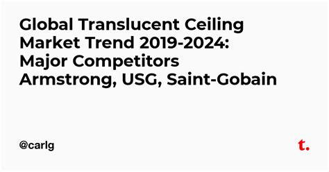Global Translucent Ceiling Market Trend 2019-2024: Major Competitors ...