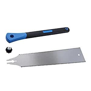 Double Edge Tooth Saw Japanese Woodworking Wood Saw Hand Saw : Amazon ...