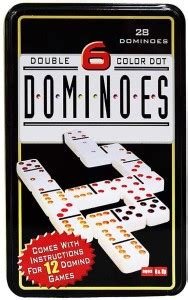 Mishti Double Color Dot Dominoes Set Educational Board Games - Double ...