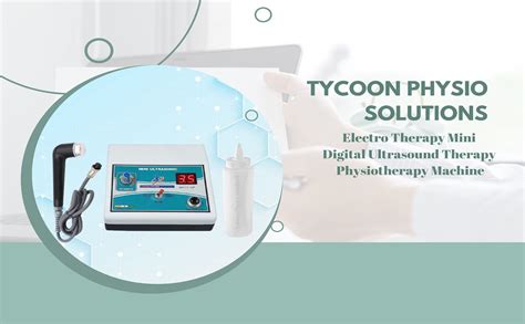 Tycoon Physio Solutions Electro Therapy Mini Digital Ultrasound Therapy ...