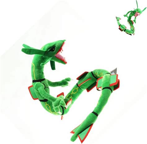 Buy Osmotic Rayquaza Plush Doll Stuffed Figure Toy 31 inch Gift Green ...