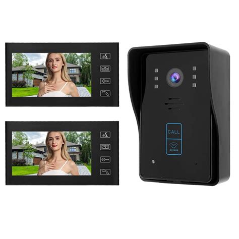 Buy Video Intercom Doorbell 7 Inch HD Video Door Doorbell Intercom Kit ...