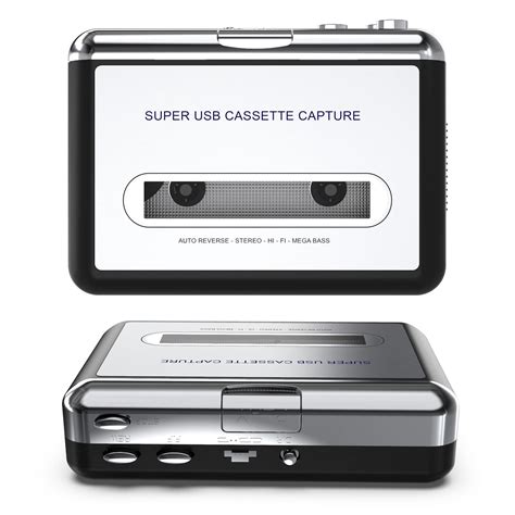 DIGITNOW Cassette Player-Portable Tape to MP3 Audio Music Converter via ...
