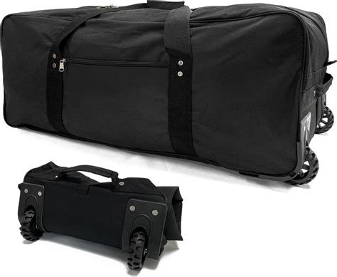 Amazon.com | TELOSPORTS 36" Huge Bag with Wheels Extra Large Foldable ...