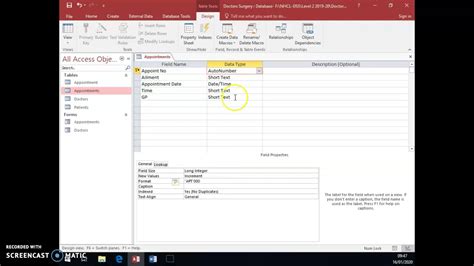 Image result for Microsoft Access Create an Input Mask Email Field