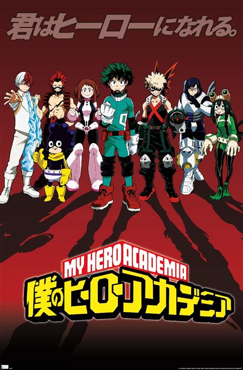 My Hero Academia - Group Pose Poster | My hero academia, Hero, Boku no ...