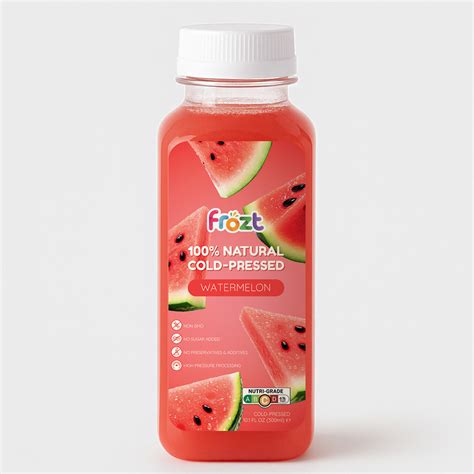 Frozt Cold-Pressed Watermelon Juice (Frozen) – 300ml