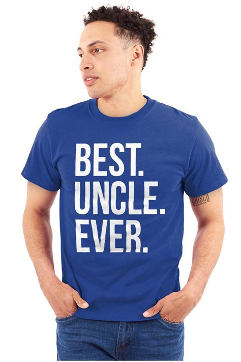 Best Uncle Ever Niece Nephew Men Big & Tall Graphic Tee Brisco Brands ...