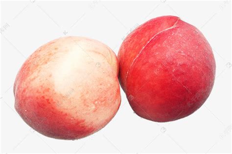 两个红色桃子素材图片免费下载-千库网