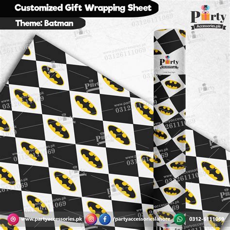 Batman Gift Wrap Ideas at Dorothy Hood blog
