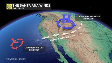How Santa Ana winds fuelled the deadly fires in Southern California ...