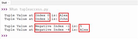 Image result for Python Tuple Access Element