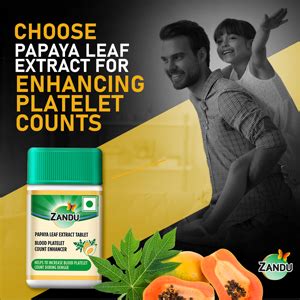 Zandu Papaya Leaf Extract - 20 Tablets : Amazon.in: Health & Personal Care