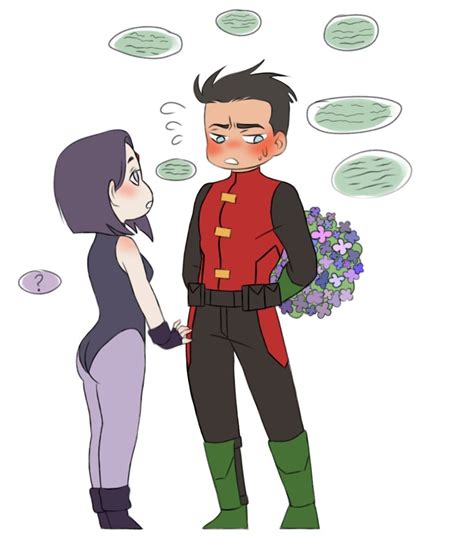 Pin by Keira Cas on ️Damirae ️ Damian and Raven Robin and Raven | Raven ...