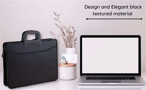 TORIOX A3 Portfolio Documents File Storage Bag Certificate File Holder ...