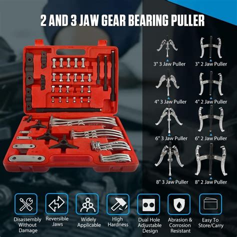 GLEXQLAO 21in1 Bearing Disassembly Puller Tool Review - Puller Tools