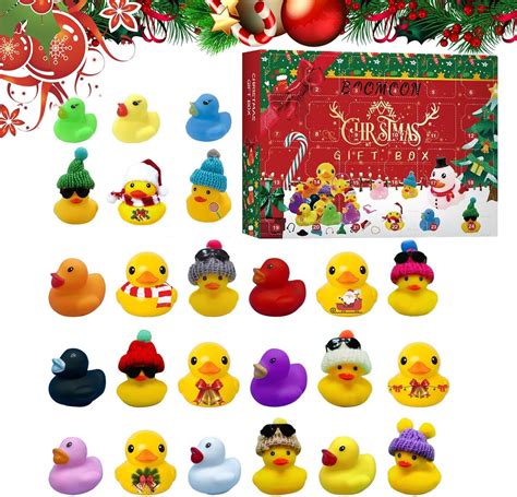 Calendario de Adviento Pato de Navidad -Christmas Rubber Duck Advent ...