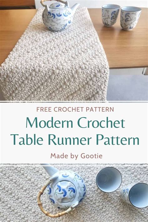 Image result for Crochet Thread Table Runner Patterns
